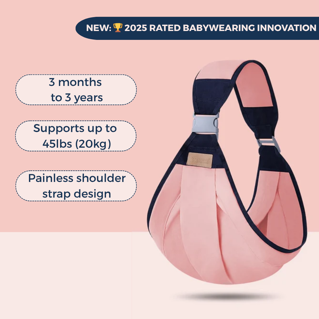 SnugTote™ – The Effortless Comfy Baby Sling Carrier